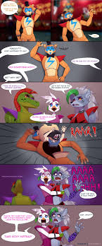Some funny Security Breach Comics (Draw by ThatoneDooMWolf) :  rfivenightsatfreddys