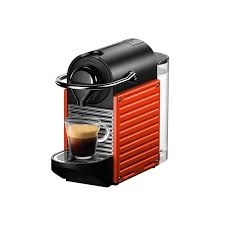 Nespresso Pixie Red C61 Sg Re Ne Capsules Coffee Machine