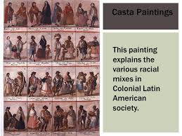 The Spanish Caste System Ppt Video Online Download