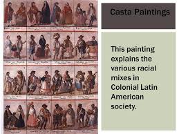 the spanish caste system ppt video online download