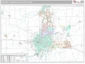 Amazon.com: MarketMAPS Rockford, IL Metro Area Wall Map - 2018 ...