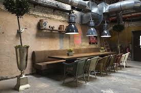 Warehouse Dining In Berlin Michelin Chef Included With Images Hotel Interior Design Cafe Design