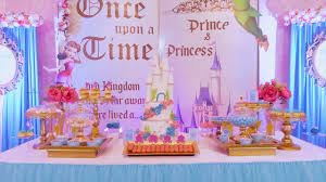 With a fairytale themed party! Fairytale Theme Joint Birthday Celebration Youtube