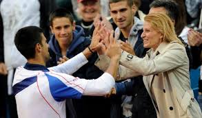Novak topples berankis to reach second week in paris. Djokovic S Mother Little Tara Reminds Me A Lot Of Novak