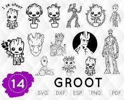Download I Am Groot Svg Free 13cm Tall Baby Groot Svg Decal Guardians Galaxy Groot Clipart Car Decals Silhouette Stencil Stickers Car Decor Waterproof L963 Car Stickers Aliexpress See More Of