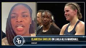 Claressa Shields RAW: 'SAVANNAH MARSHALL, COME TO AMERICA AND GET THE  REMATCH!'