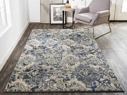 Two drawers provide storage space for writing. Feizy Rugs Ainsley Blue Tan Rectangular Runner Area Rug Fz3896fbluetan