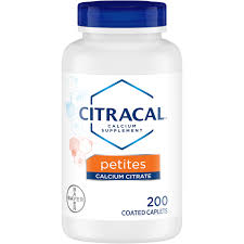 This in turn leads to insufficient calcium absorption from the diet. Citracal Petites Calcium Citrate With Vitamin D3 Caplets 200 Count Walmart Com Walmart Com