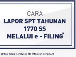 Sebelum mengisi spt tahunan online ini, wajib pajak perlu. Simak Cara Mudah Isi Spt Pajak 1770 Ss Pakai E Filing Bisnis Liputan6 Com