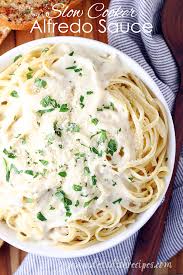 Turn the heat to medium and stir the butter and. Slow Cooker Alfredo Sauce Let S Dish Recipes
