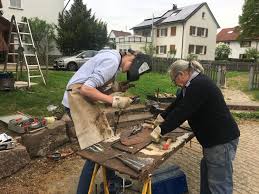 Professionelle abdrücke im handumdrehen selbstgemacht ! Projekt Schrottskulptur 2018 013 Wimbergschule