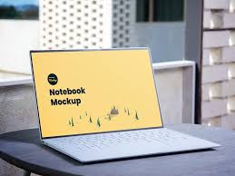 Free Notebook Psd Mockup In 2020 Mockup Psd Free Mockup Mockup