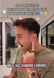Mens Diamond Earings