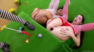 Lesbian golf porn