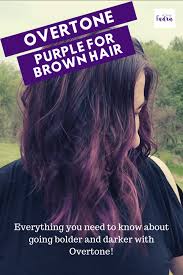 Well, very clearly, many want to dye purple hair back to brown because the color does not look like what they expected. I Tried It Overtone Purple For Brown Hair All Things Fadra