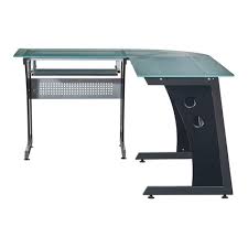 Maybe you would like to learn more about one of these? Techni Mobili Frosted Glass L Shaped Computer Desk