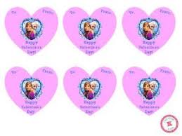 Send a sweet valentine's day card that'll melt the coldest heart. Printable Frozen Valentine S Day Cards Linky Creative K Kids