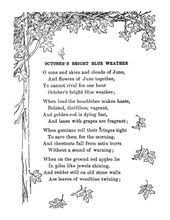 October S Bright Blue Weather Poem Weather Poem Autumn Poetry Poems