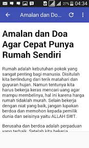 Menjual rumah perlu strategi, kecerdasan, usaha maksimal dan dengan doa agar rumah cepat laku dijual dengan cepat dan mendapat harga yang memuaskan. Doa Agar Cepat Punya Rumah Pour Android Telechargez L Apk