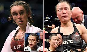 She was the former kunlun fight (klf). Mma Fighters Joanna Jedrzejczyk And Weili Zhang Are Both Slapped With Medical Suspensions Daily Mail Online
