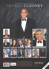 George clooney is obsessed with brad pitt in a new sketch he made to promote a contest in which one winner will get to have lunch with him and wife amal. George Clooney Wandkalender Bei Europosters