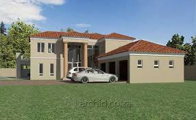 Furthermore, inside this beautiful 5 bedroom house plan have each bedroom features an elegant ceiling treatment. 2 Storey 5 Bedroom House Plan South Africa Pre Drawn Plans Archid