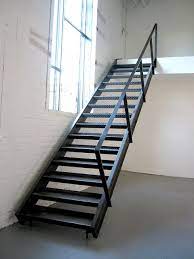 Face Design Fabrication Log Steel Stairs Design Stairs Design Steel Stairs