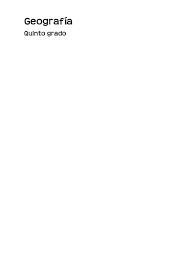 Gobierno del estado libre y soberano de. Geografia 5to Grado By Raramuri Issuu