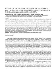 When searching for a list of companies in malaysia, it is always better to go with the trusted sources. Pdf A Study On The Trend Of The Use Of Ibs Components And The Setting Up Of Ibs Manufacturing Factories In The Malaysian Construction Industry Azman Mohamed Nor Azhari Academia Edu