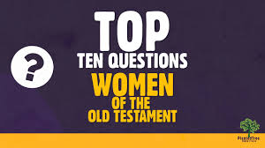 Here's a quick look at the first of two printable pages. Women Of The Old Testament Quiz Youtube