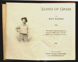 Title Page Of Leaves Of Grass Leaves Of Grass This Book Books