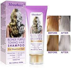 And the water should be cool so you can completely get rid of the bleach in your hair. Buy No Yellow Shampoo Purple Shampoo Silver Shampoo Brassy Silver Color Treated Hair Moisturizer Bleached Highlighted Hair Bleached Hair Toner Online In Indonesia B07zjdxrgf