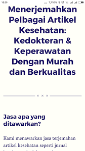 Pertama karena uu penyiaran tidak memberikan definisi yang tegas tentang. Jurnal Kesehatan Dalam Bahasa Inggris Dan Terjemahannya Sedang