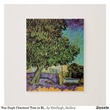 Unwind with family and friends by taking on the color me vincent van gogh 300 piece puzzle from eurographics. Van Gogh Chestnut Tree In Blossom Vintage Fine Art Jigsaw Puzzle Zazzle Com Van Gogh Art Gogh