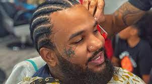 I Wanna Be Like Nipseyhussle Thegame Gets Braids Hip Hop Lately Mens Braids Hairstyles Cornrow Hairstyles For Men Braids