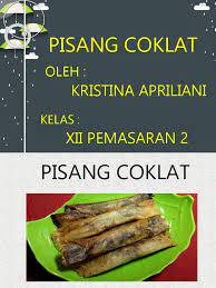 Proposal Usaha Pisang Coklat Siska Nopitasari