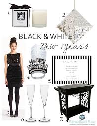Black And White New Year S Eve Party Simplified Bee New Year S Eve Party Themes New Years Eve Party Newyear