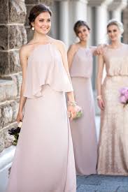 Wedding Inspiration Vintage Rose Gaun Pengiring Pengantin Wanita Pengiring Pengantin