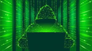 Cybersecurity, computer hacker with hoodie. Webinar Lateral Movement Von Einem Hacker Erklart