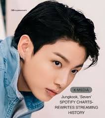 Jungkook's song Seven surpasses 2.5 billion streams