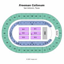 Freeman Coliseum Seating Chart Concert Concertsforthecoast