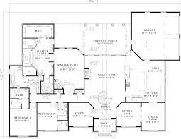 New 4 bedroom ranch house plans with basement. Ranch Style Floor Plans Basement Daylight House House Plans 45710