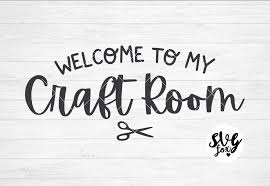 Craft rooms deserve a bold hand with color and glamour, so extend the accent shade you've chosen throughout the space onto your organization tools. Pin On Cricut Projects