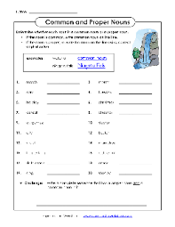 Collective nouns common noun common noun and proper noun worksheet proper noun. Identify Common Proper Nouns Worksheets Theworksheets Com Theworksheets Com