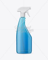 Plastic Trigger Sprayer Bottle With Liquid Mockup In Bottle Mockups On Yellow Images Object Mockups Bottle Mockup Sprayer Bottle Trigger Sprayer
