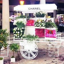 Chanel Flower Cart Flower Cart Chanel Flower Flower Shop