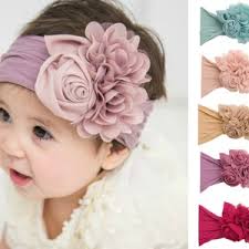Buy Baby Girl Headbands, Newborn Headband, Soft Baby Headbands, Baby Hair  Bows, Baby Girl Turban, Baby Girl Bow, Toddler Infant Bows, Gift TK Online  in India