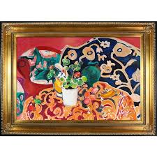 Spanish Still Life By Henri Matisse Picture Frame Painting On Canvas In 2020 Painting Frames Canvas Painting Painting