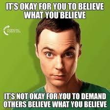 It S Okay For You To Believe What You Believe Rning Point Usa Its Notokay For You To Demand Others Believe What You Believe Meme On Me Me