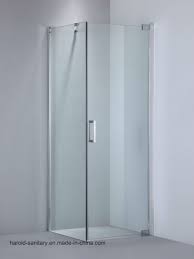 Over 10 finishes available and a choice of either round or square finishes. Semi Frameless Glass Shower Screen With Support Bar China Shower Enclosure Shower Door Made In China Com